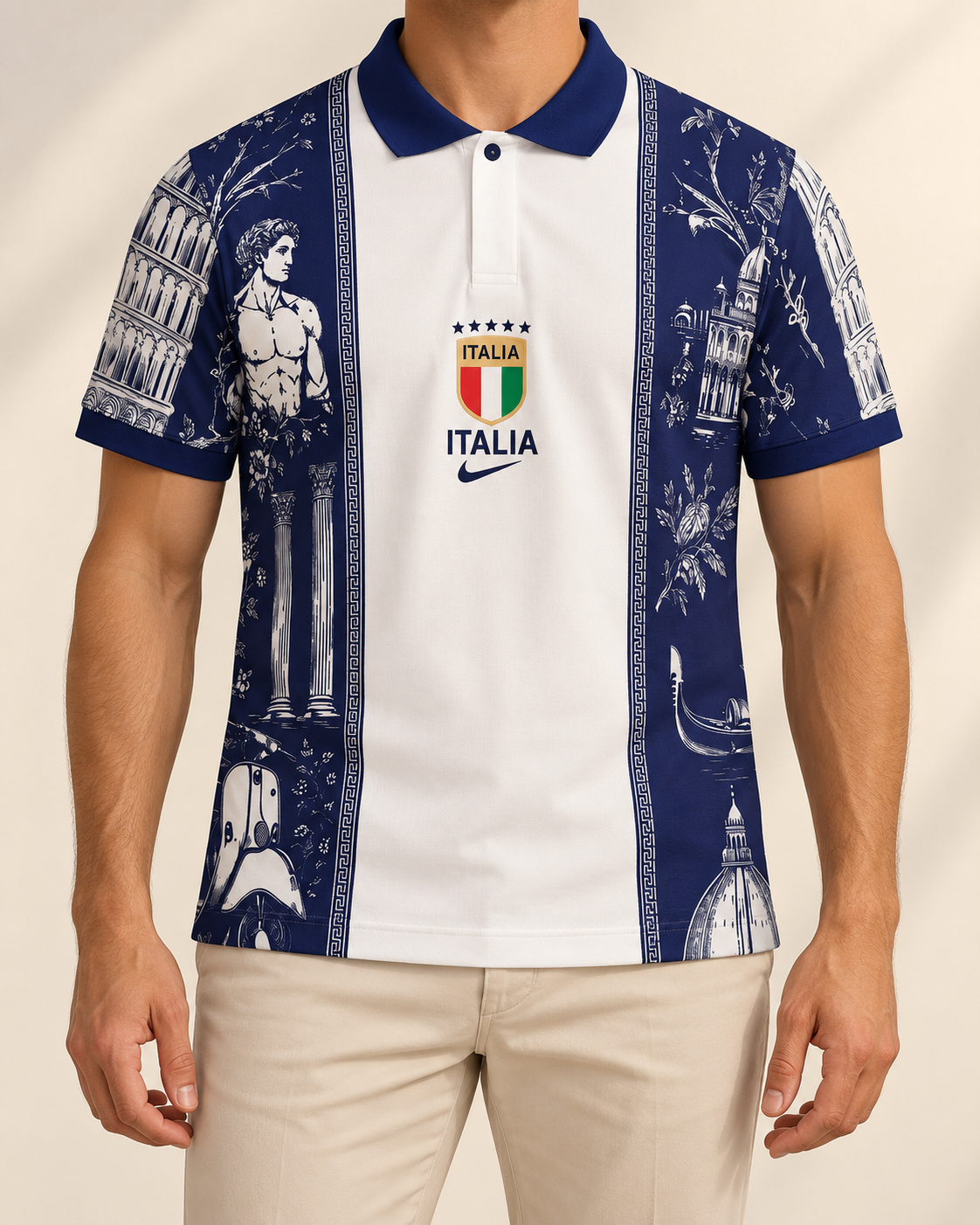 Italia Jacquard Sublimation Tee