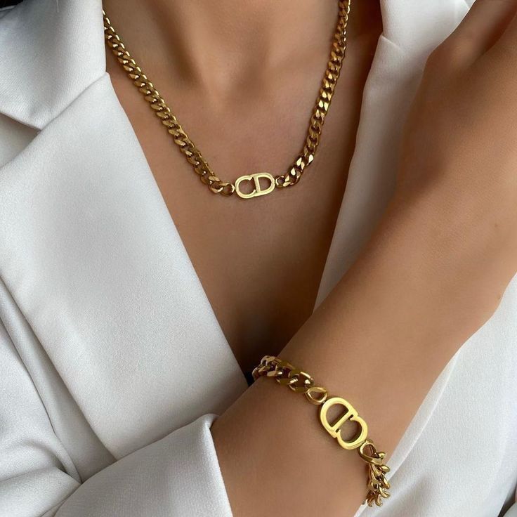 Gold Jewelry Set