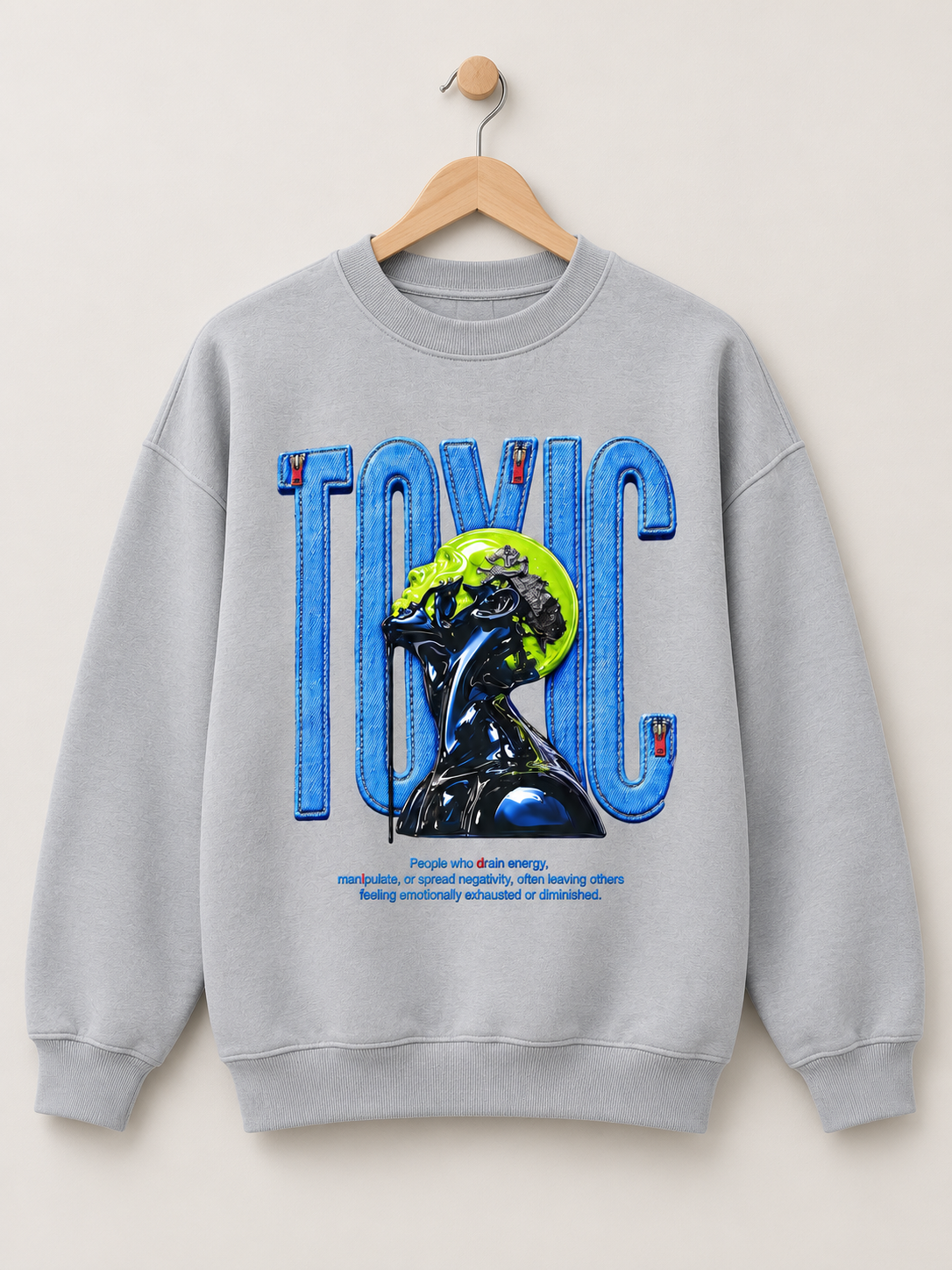 TOXIC Oversized Sweatshirt