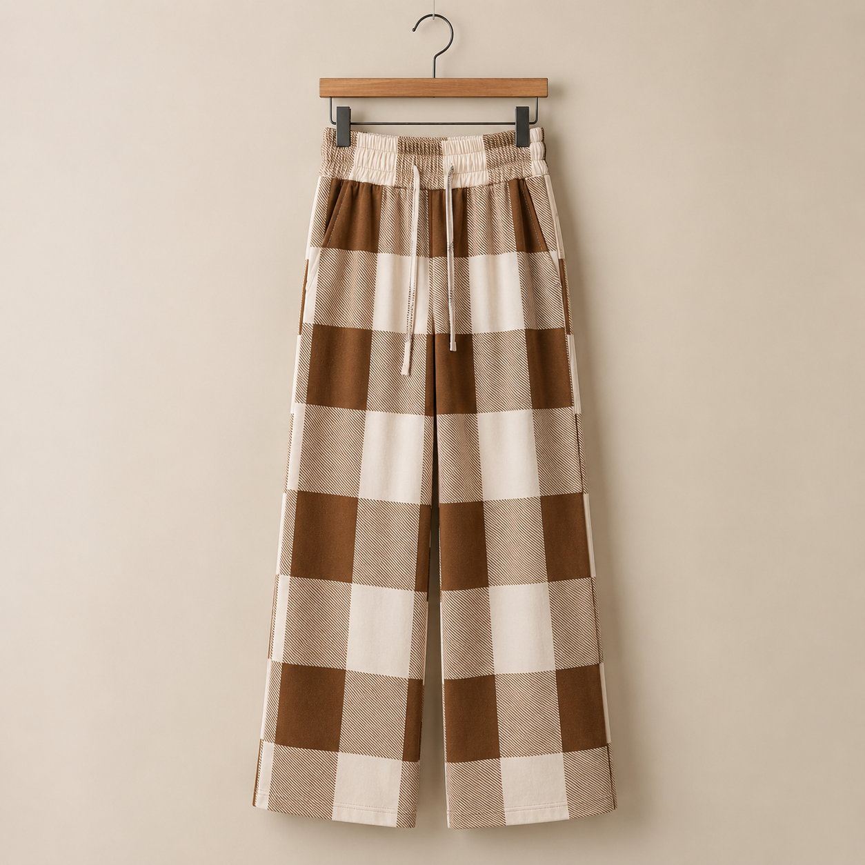 Unisex Checkered Pants