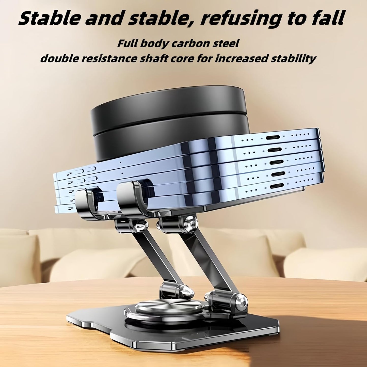 Metal 360° Adjustable Phone & Tablet Stand