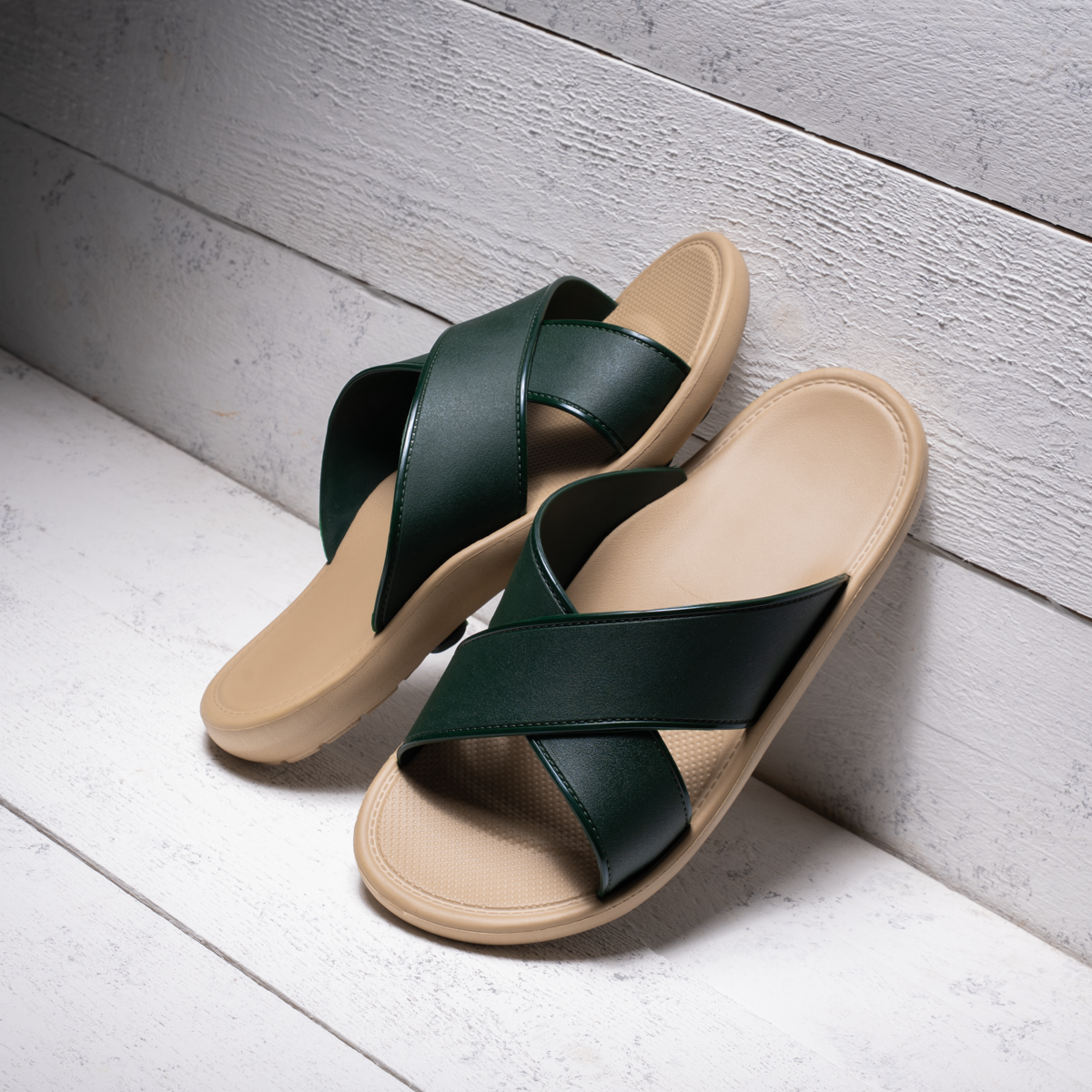 Zagzag Cross Slipper