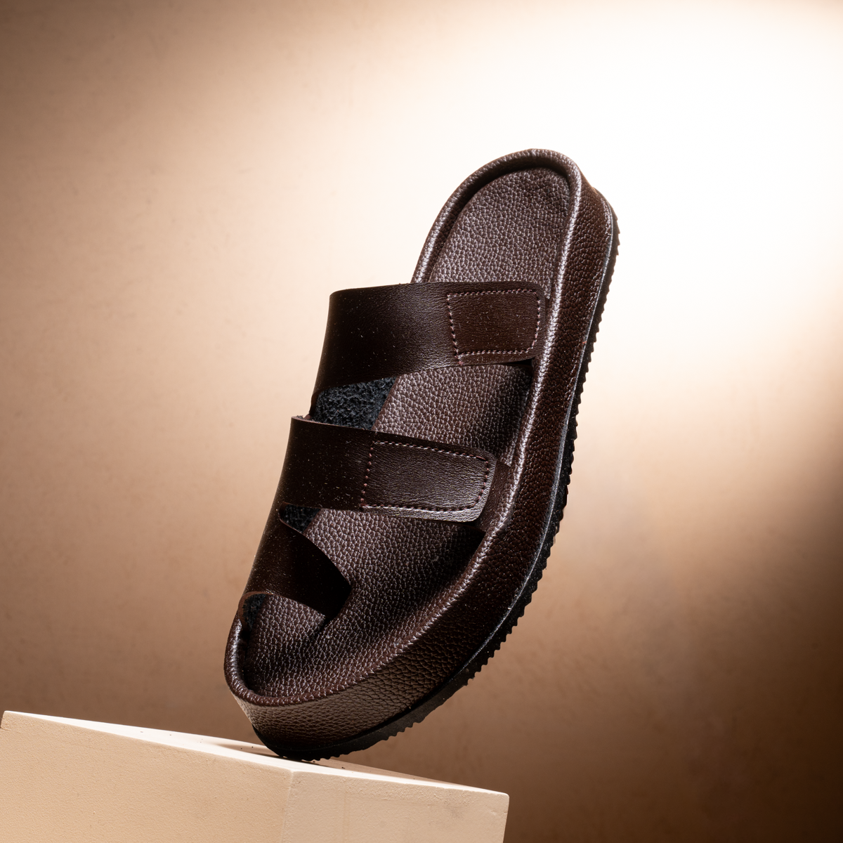 Leather EVA Slides