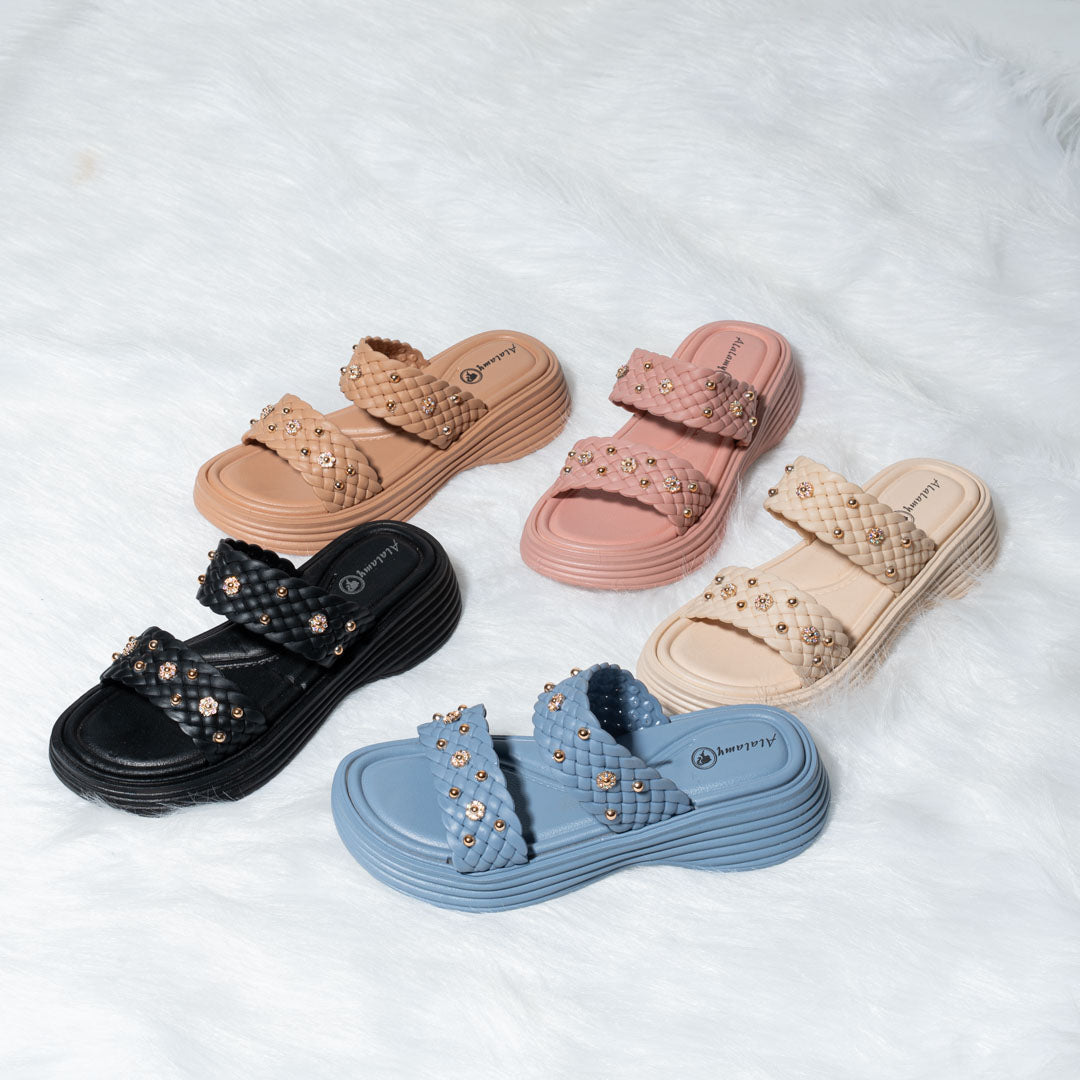 Crystal Luxe Women’s EVA Slides