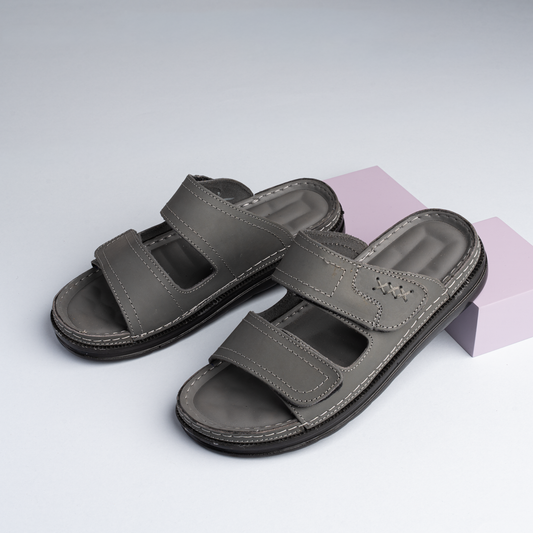 Men’s Genuine Leather Medical Slippers