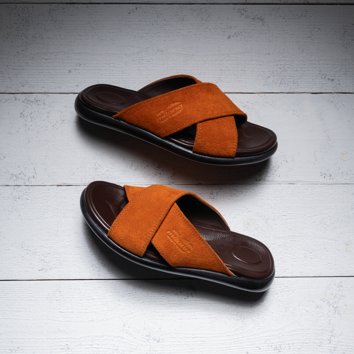 Milano Cross Suede Slipper