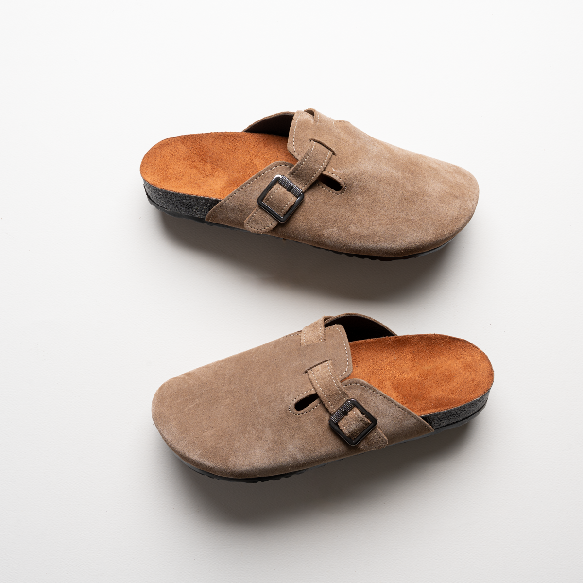 Suede Slip-On Comfort Clog