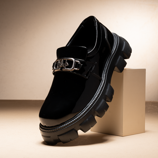 Metal Detail Loafers