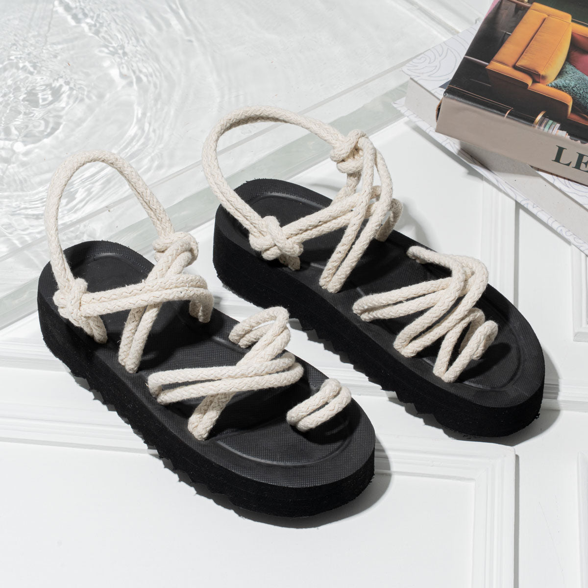 Lightweight Rope Sandals for Men – ZARA Edition