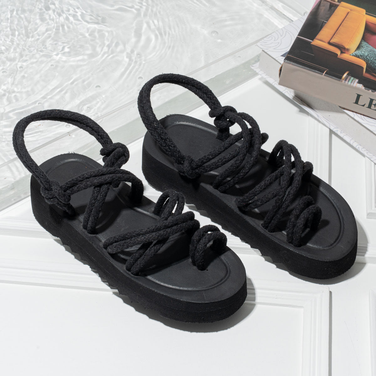 Lightweight Rope Sandals for Men – ZARA Edition