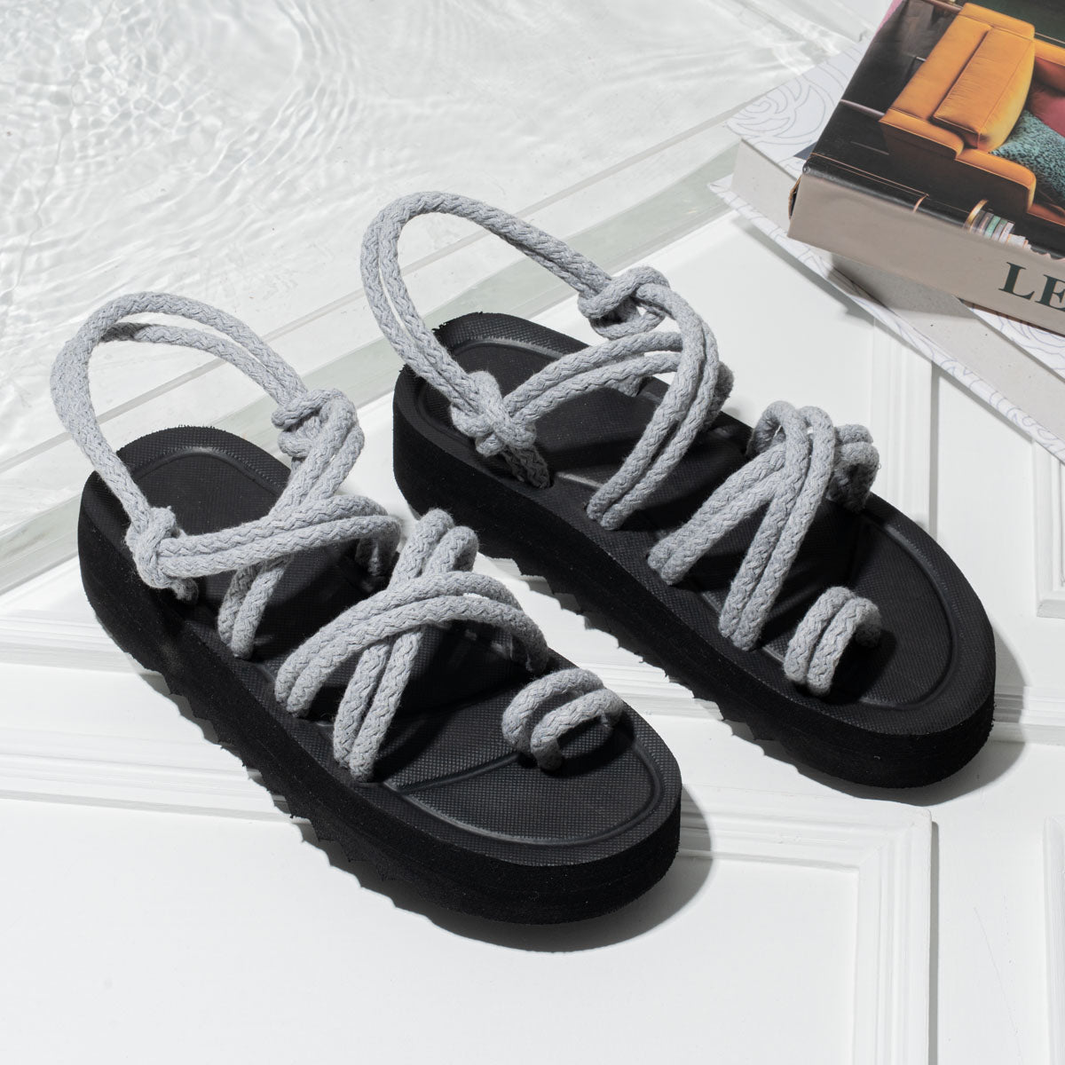 Lightweight Rope Sandals for Men – ZARA Edition