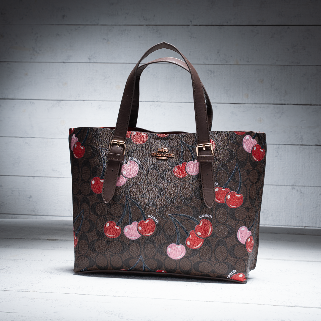Cherry Print Tote