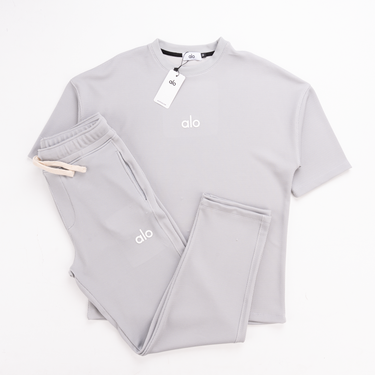 Alo Casual Set – Premium Waves Fabric