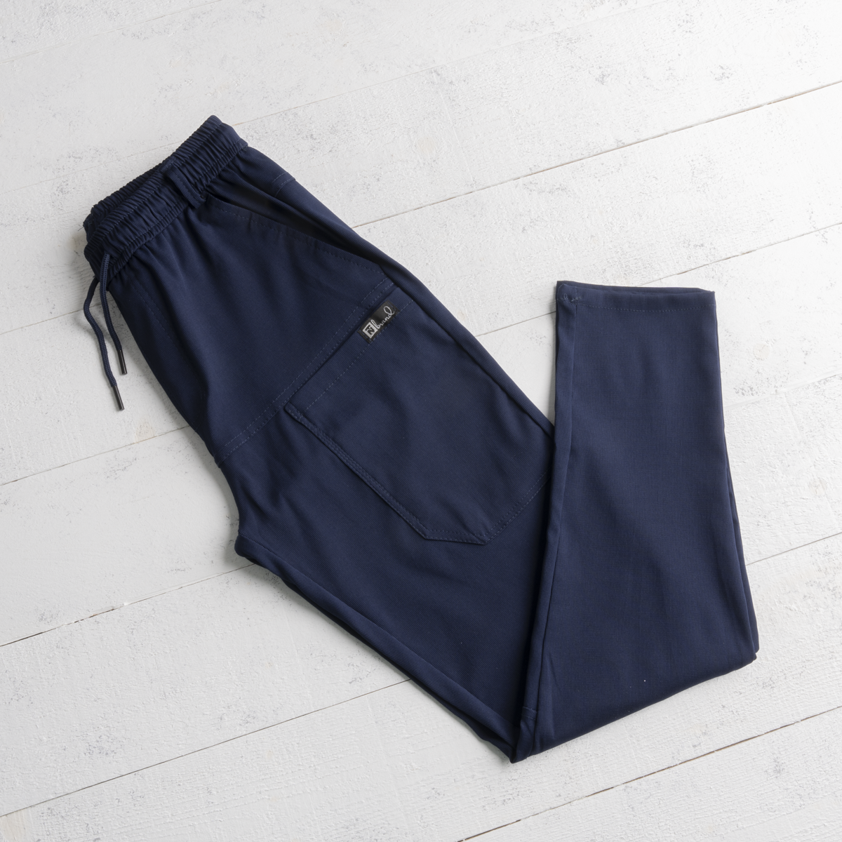 Comfort Fit Ribbed Pants