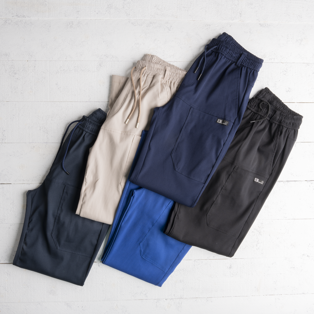 Comfort Fit Ribbed Pants
