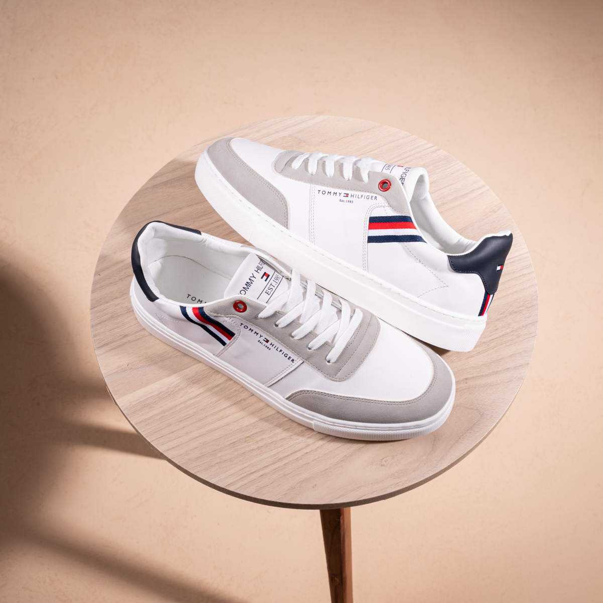 Tommy Casual Leather Sneakers