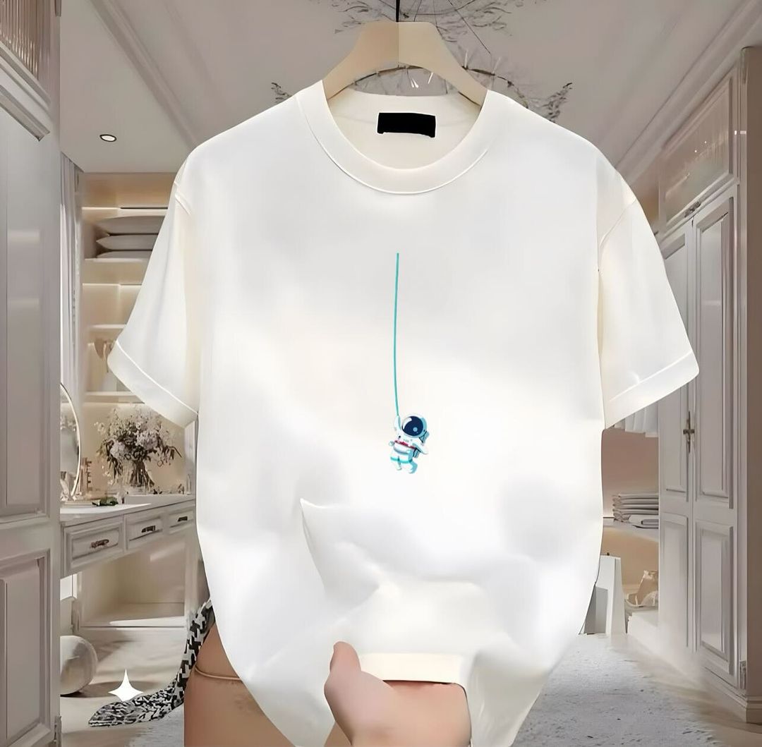 SPACE Oversized Interlock T-Shirt