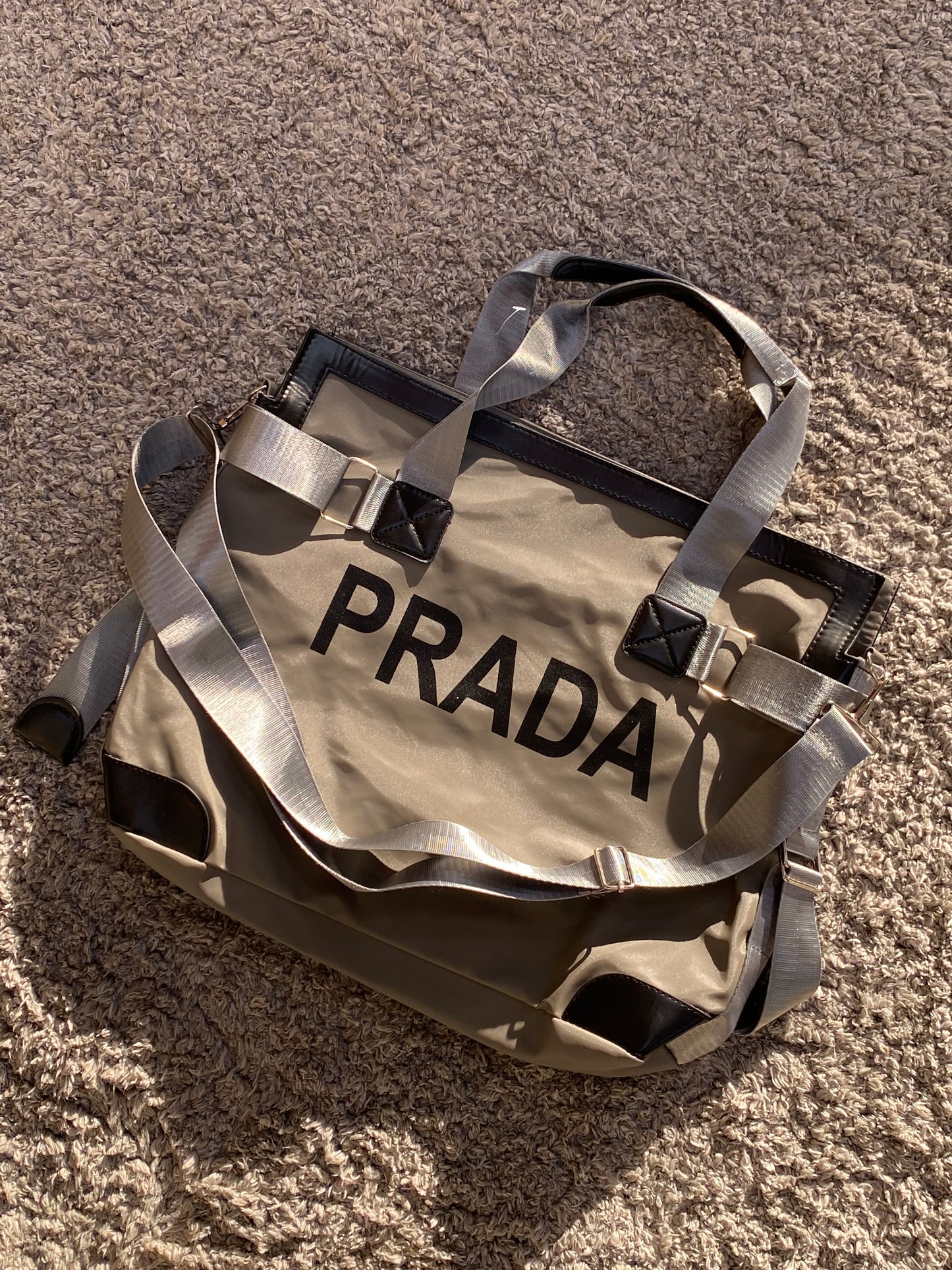 Elegant Mirror-Quality PRADA Tote