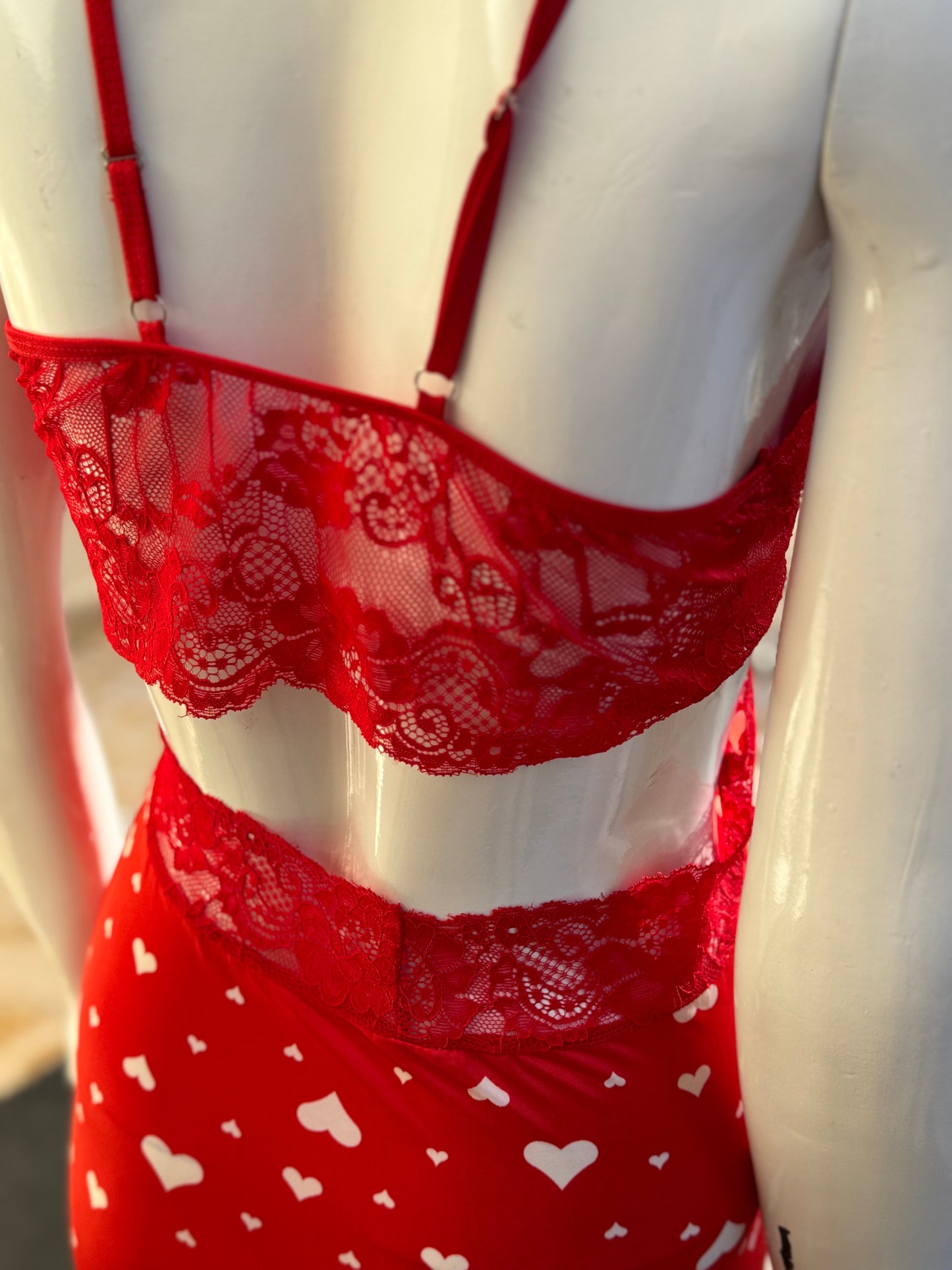Butter-Soft Heart Print Dress