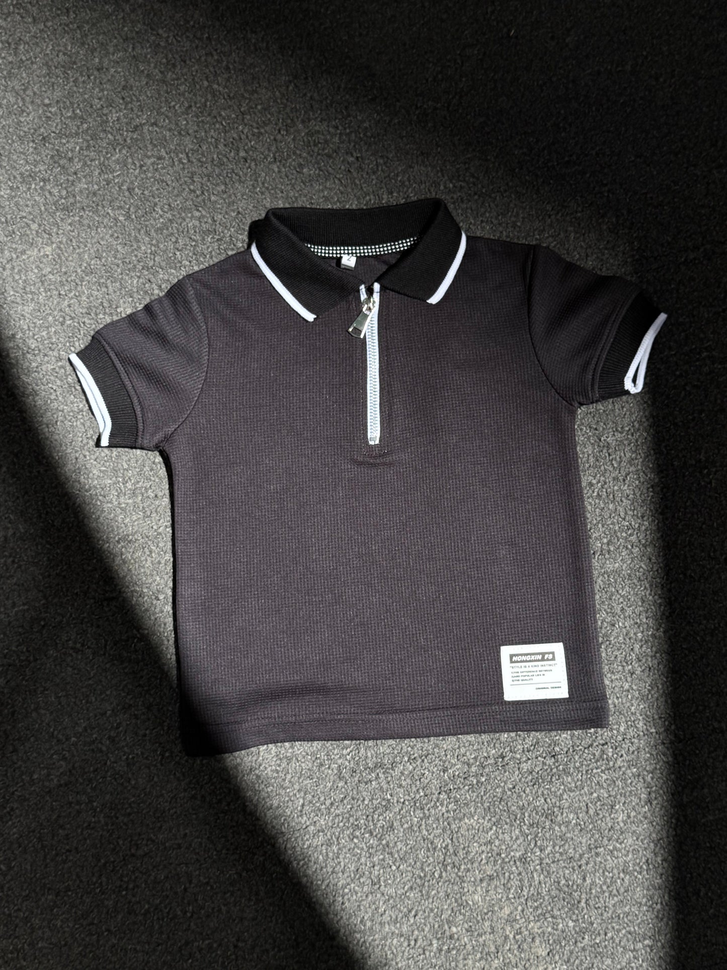 Kids Biscuit Collar T-Shirt – Soft Cotton