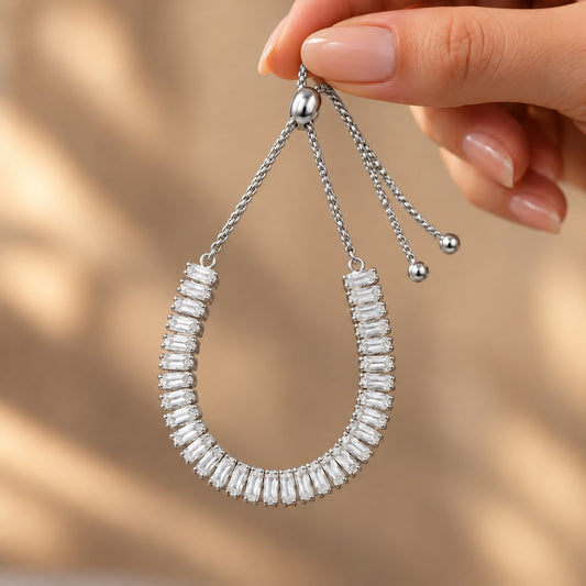 Adjustable Crystal Bracelet