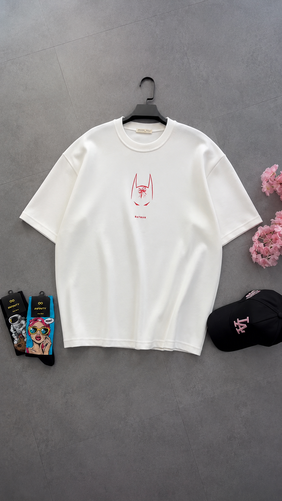 Batman & Batgirl Oversized T-Shirt