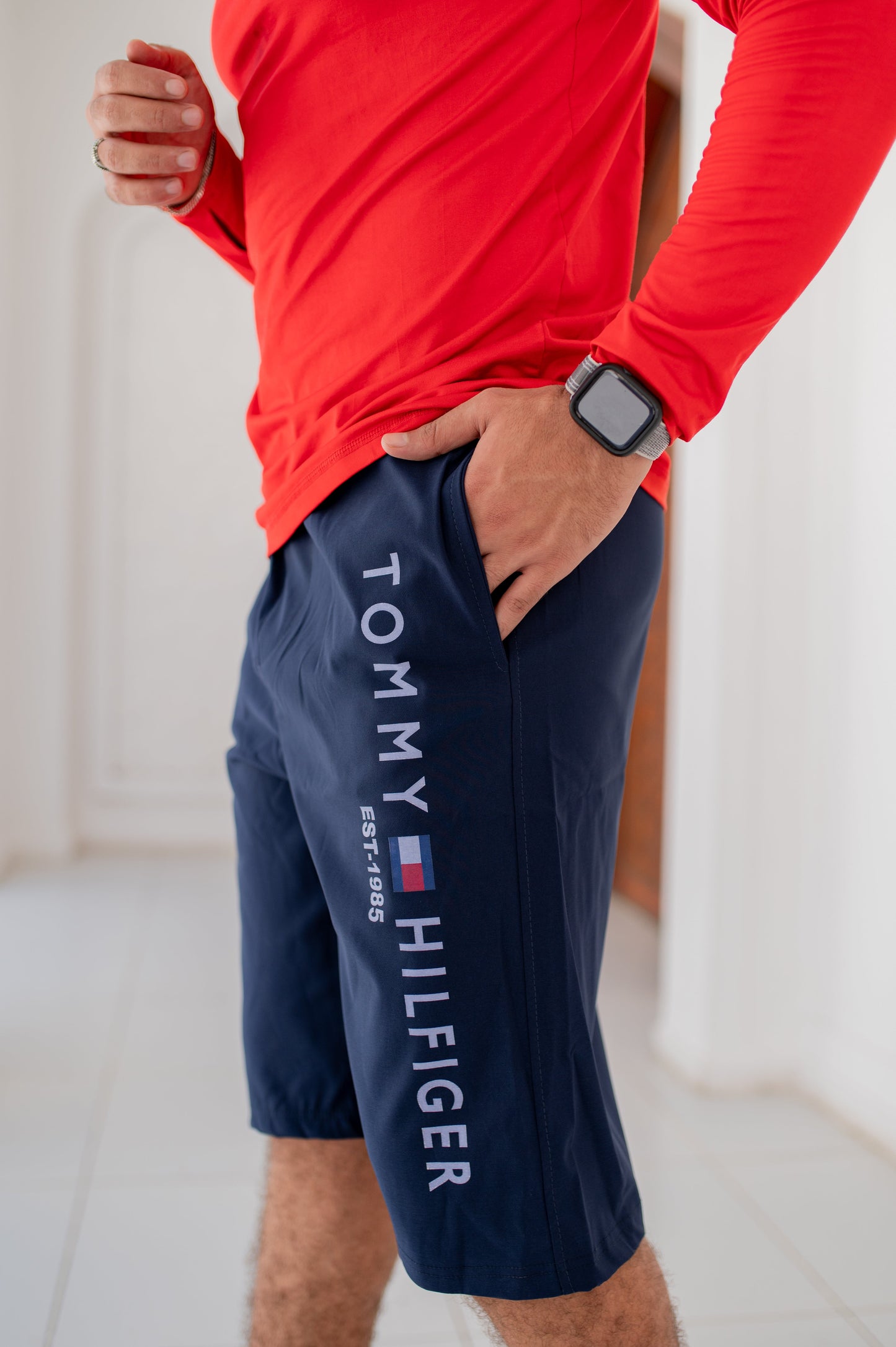 Tommy Urban Fit Knee-Length Shorts