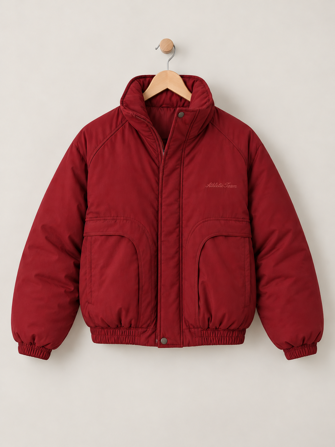 Fur-Lined Bomber Jacket