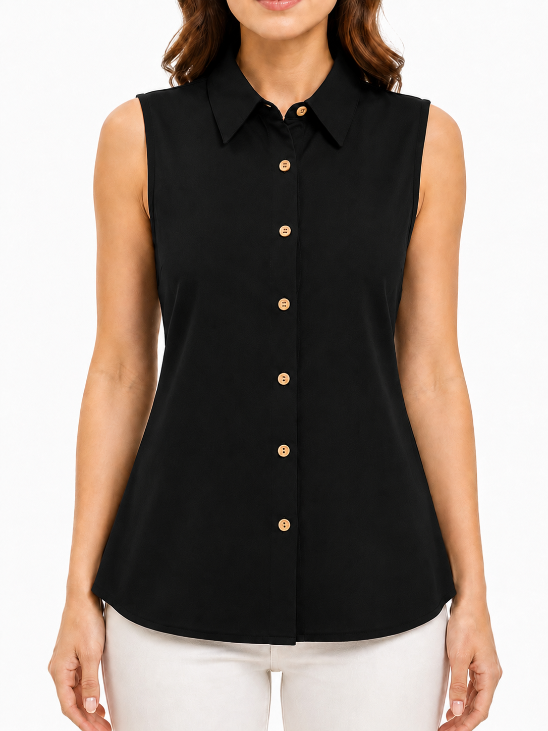 Women's Casual Sleeveless Shirt