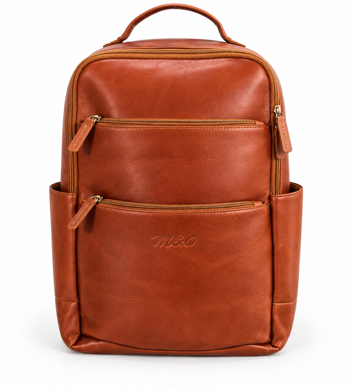 Leather Laptop Backpack