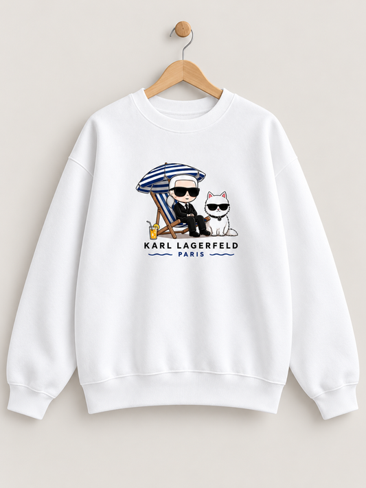 KARL PARIS Oversized Sweatshirt