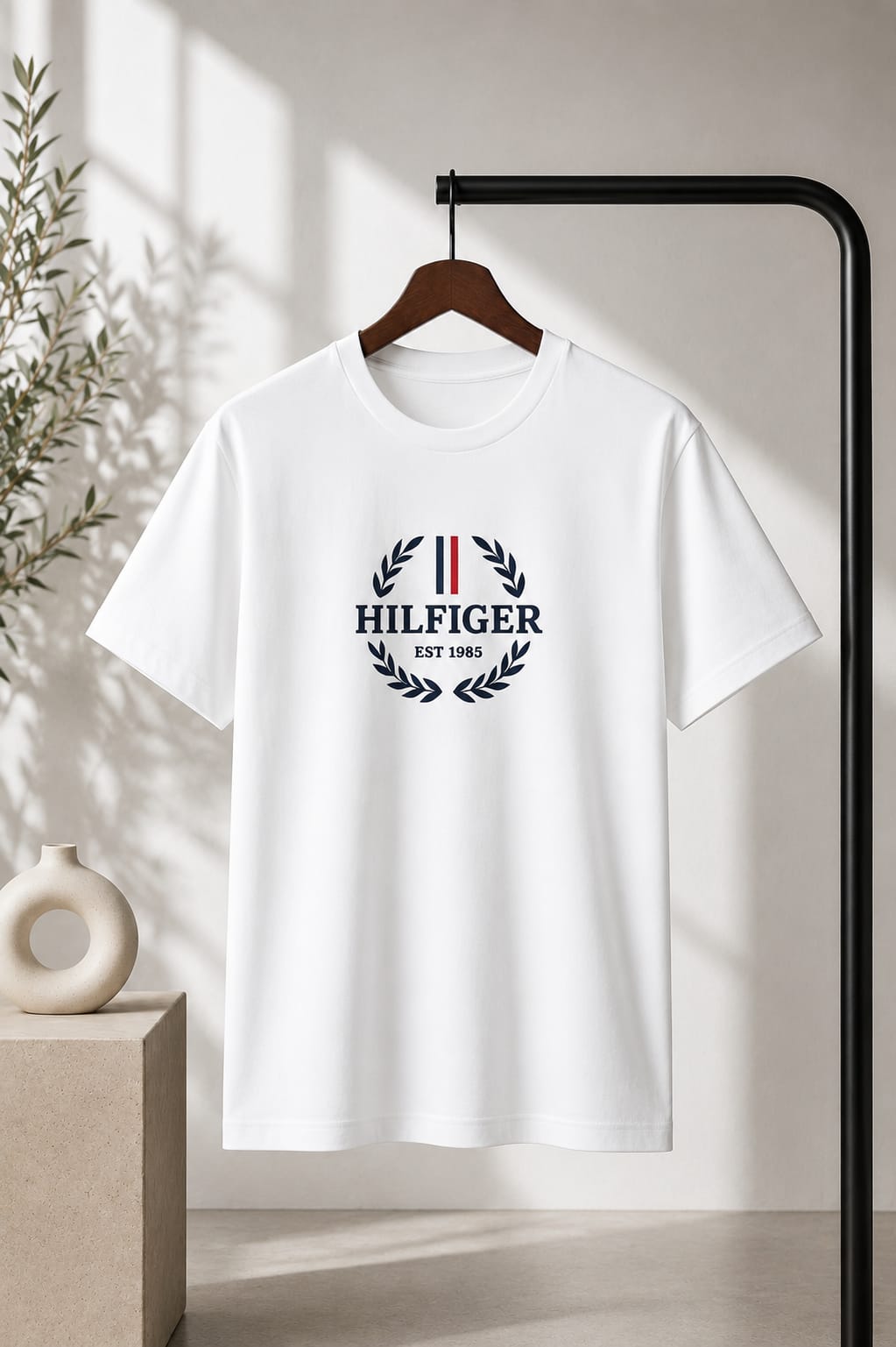 Hilfiger T-Shirt – 100% Cotton Casual
