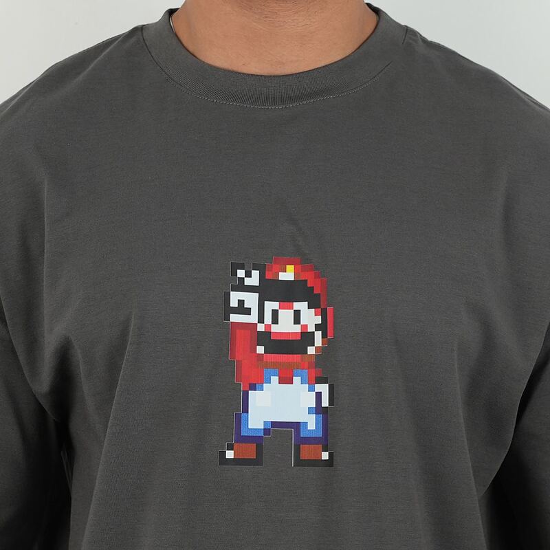 Oversized super mario T-Shirt – 100% Premium Cotton