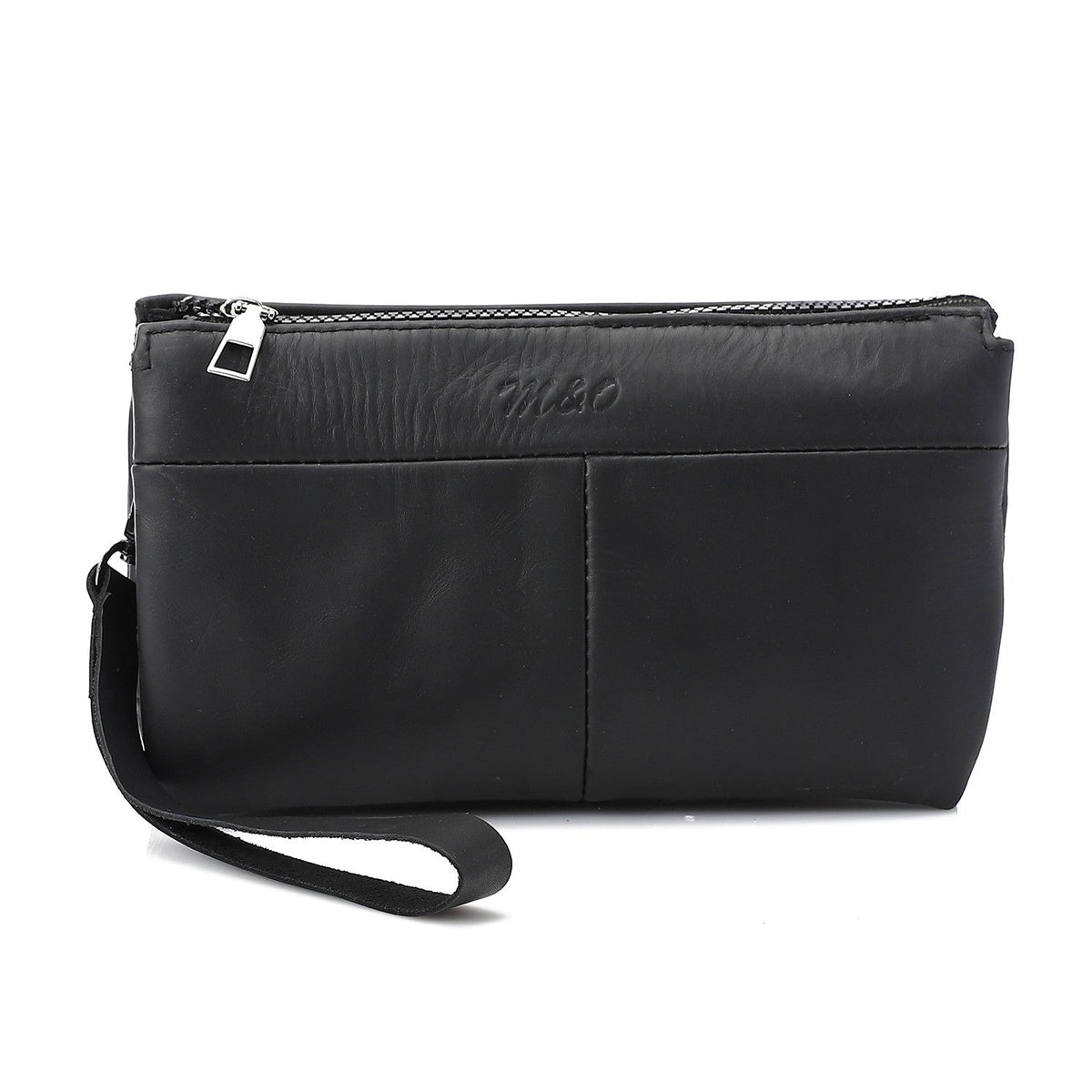 Men’s Black Leather Handbag