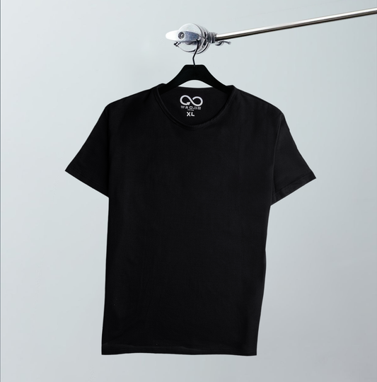 Men's Basic Half-Sleeve Cotton T-Shirt