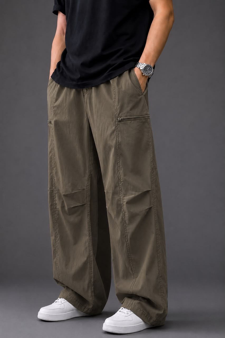 Wide Leg Cargo Pants