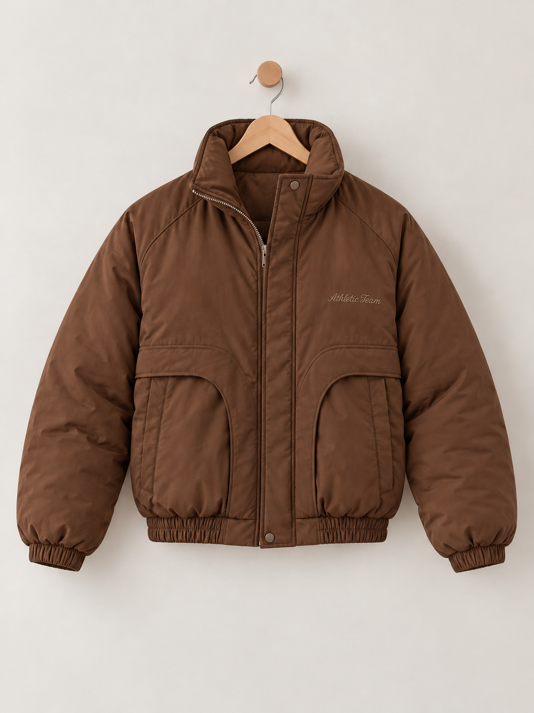 Fur-Lined Bomber Jacket