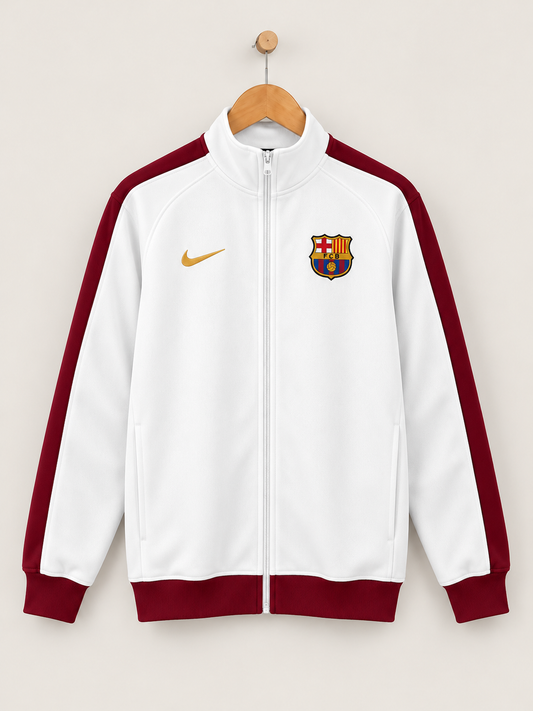 Barcelona Zip-Up Cotton Sweatshirt