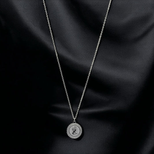 Royal Coin Stainless Steel Necklace