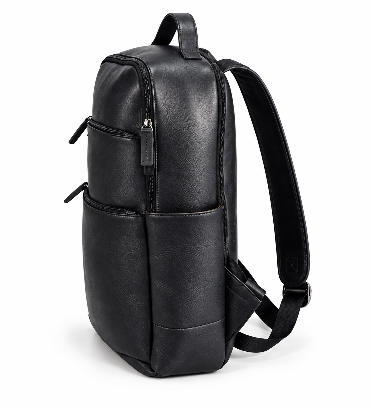Leather Laptop Backpack
