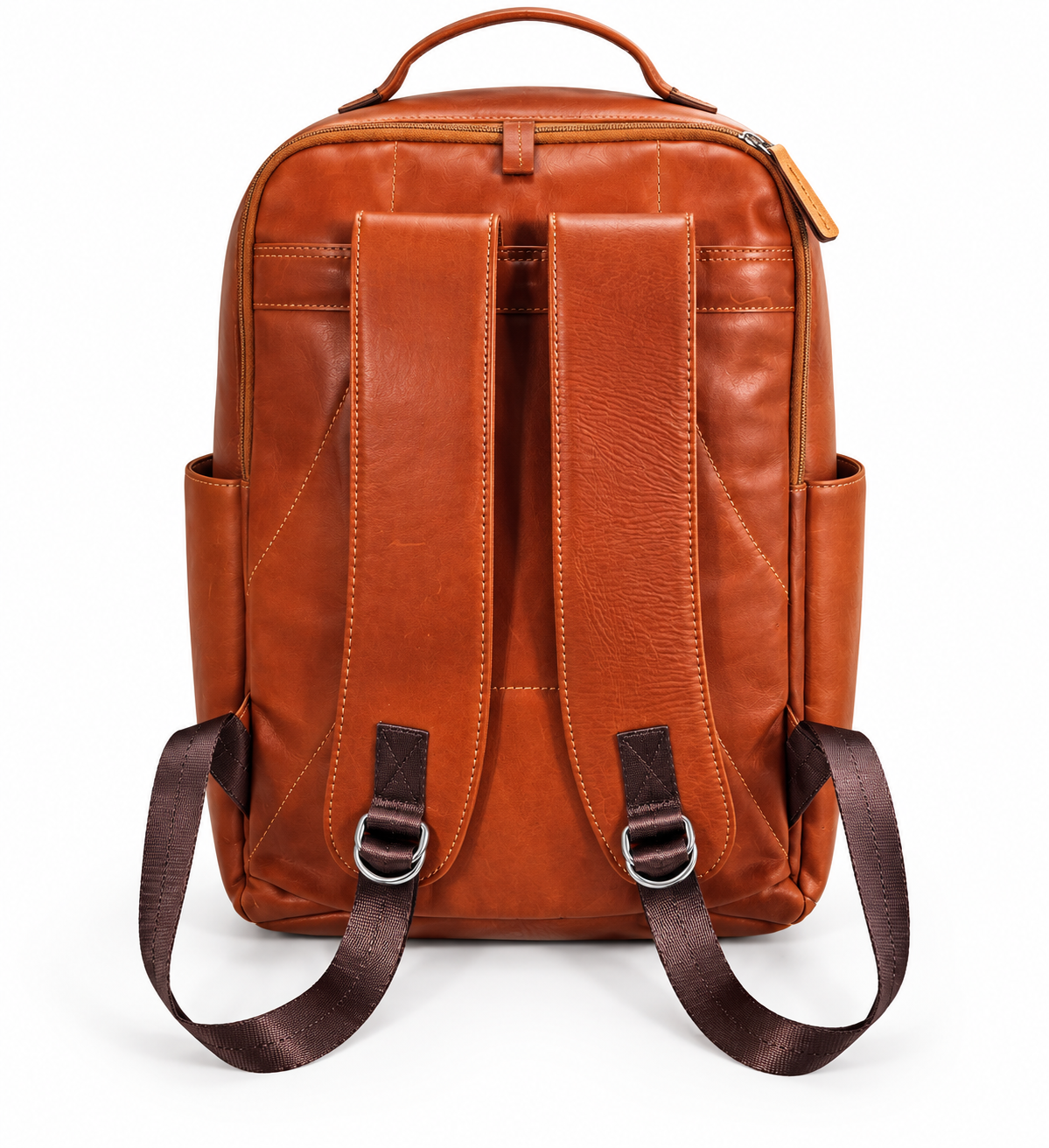 Leather Laptop Backpack