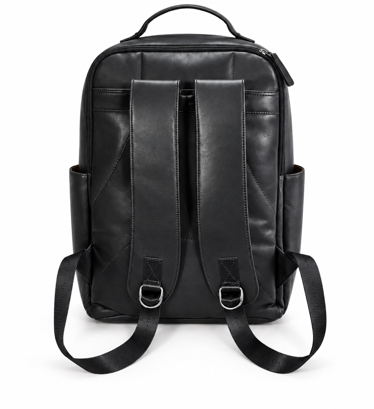 Leather Laptop Backpack