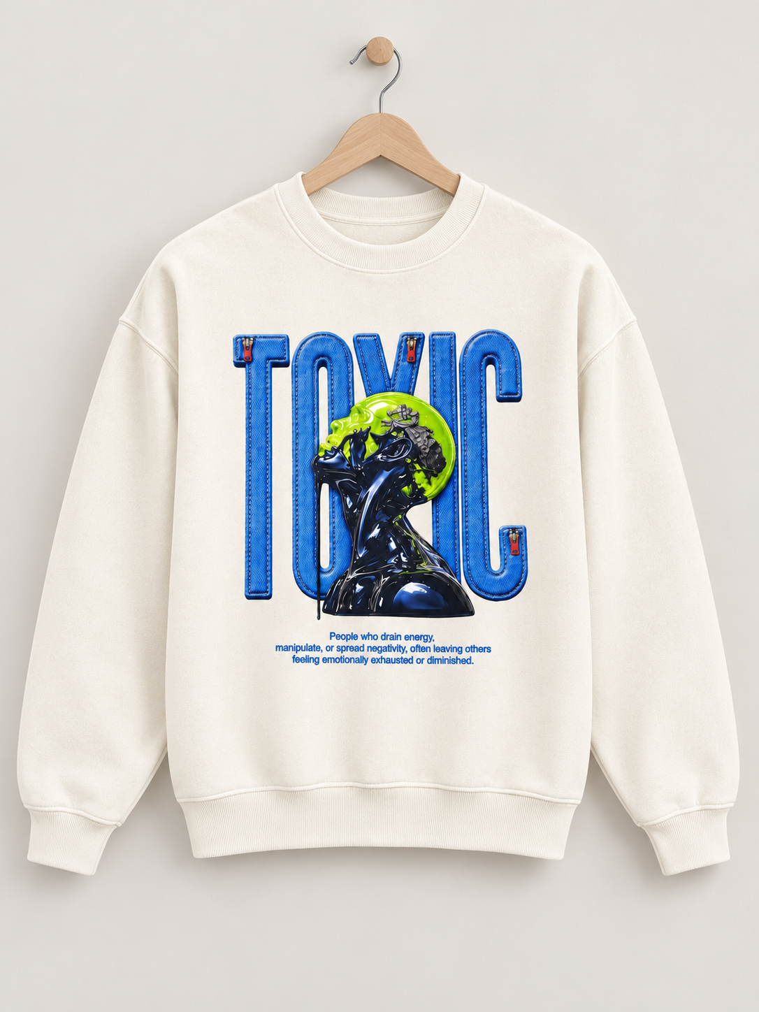 TOXIC Oversized Sweatshirt