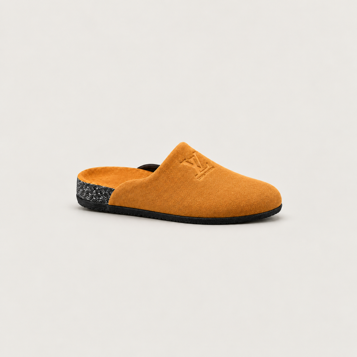 LV Suede Clogs