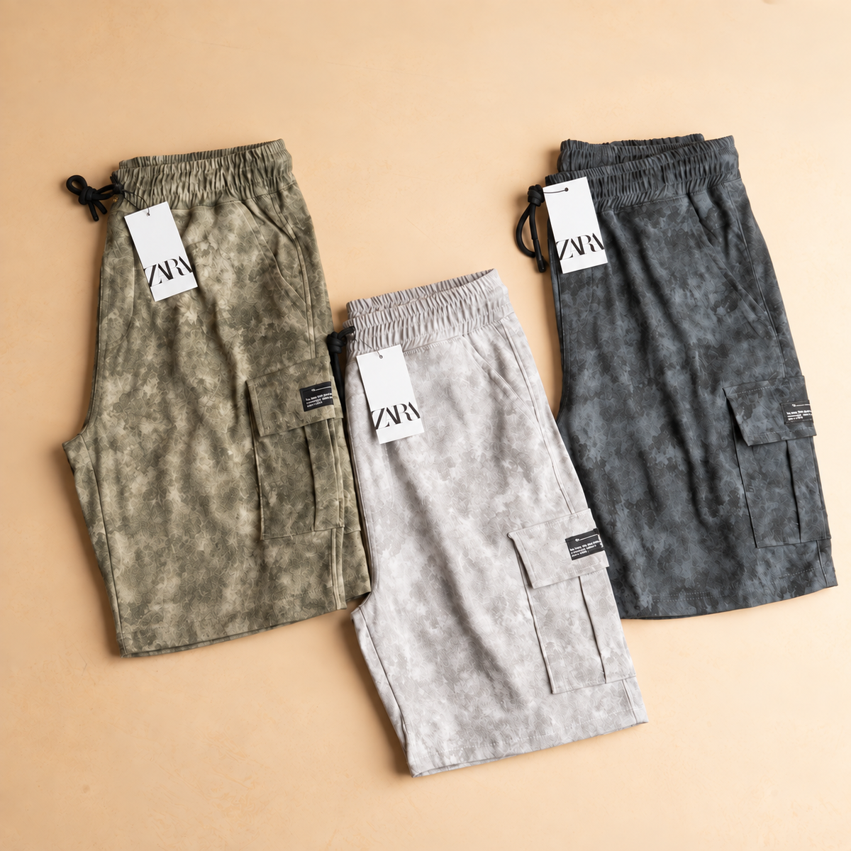 ZARA Baggy Shorts _ Pack of 3