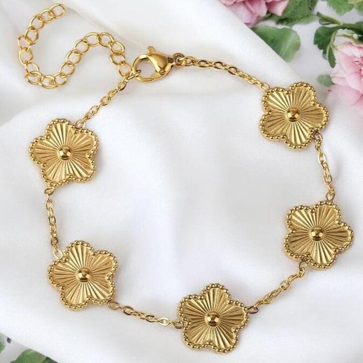 Van Cleef Rose Bracelet