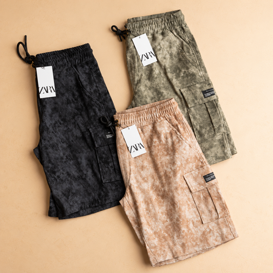 ZARA Baggy Shorts _ Pack of 3