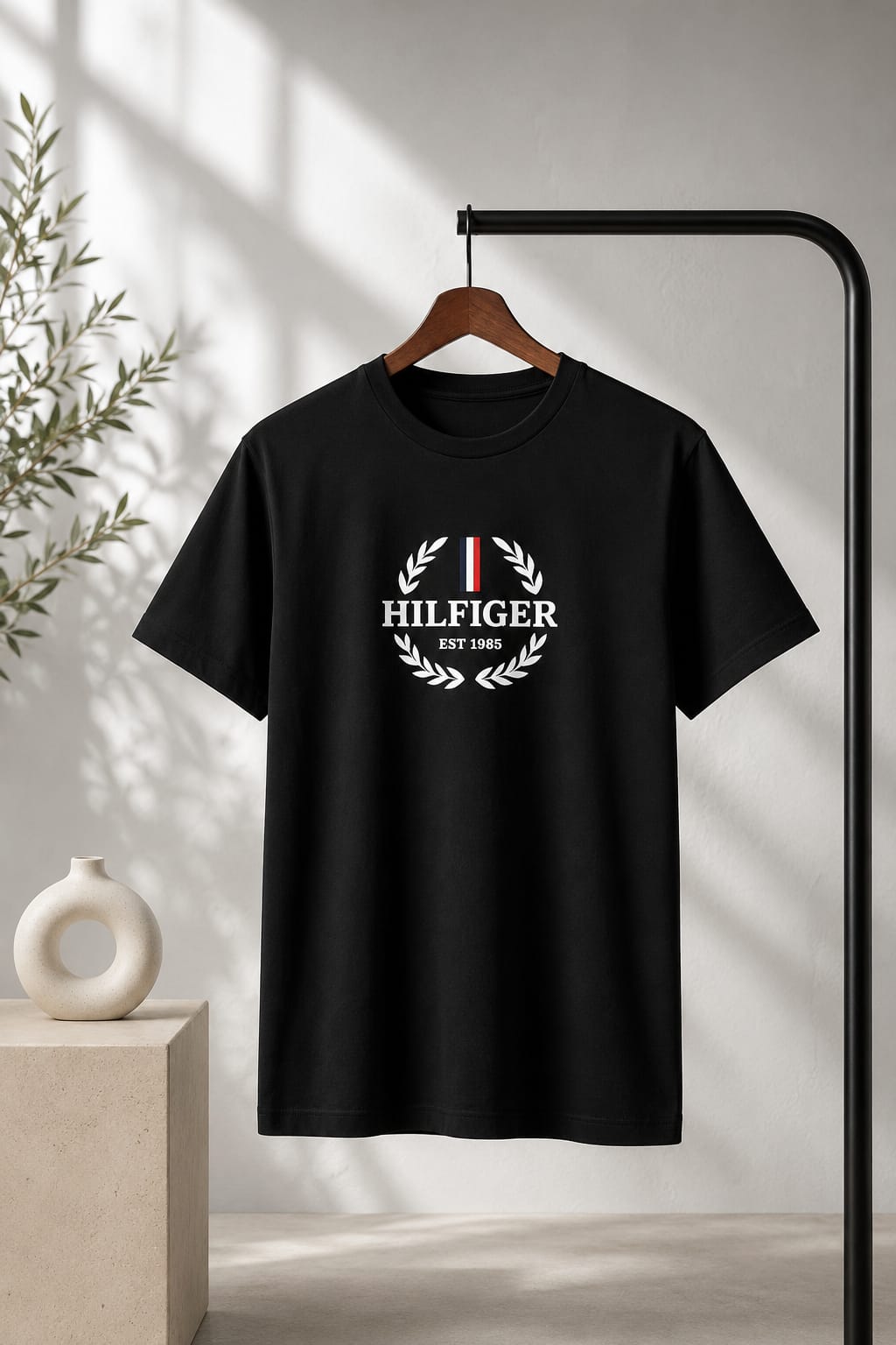 Hilfiger T-Shirt – 100% Cotton Casual