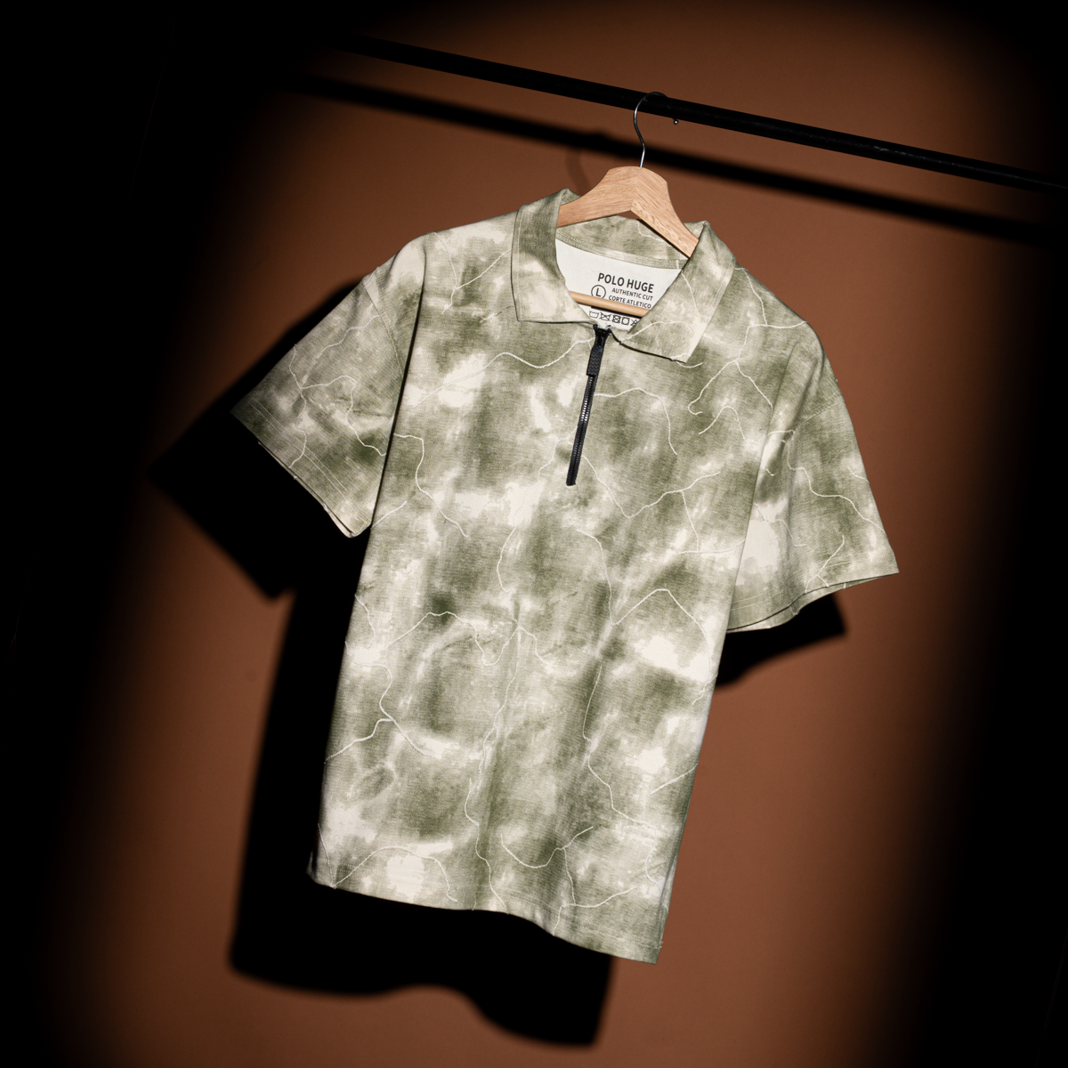 Half Zip Interlock T-Shirt
