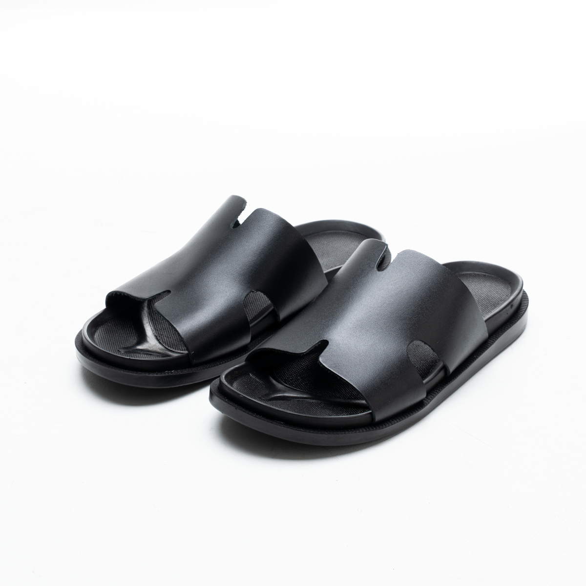Hermes H-Design Leather Slipper